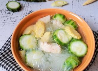 Resep Sop Oyong Soun Resep Sayur Oyong Soun + Wortel Kuah Bening
