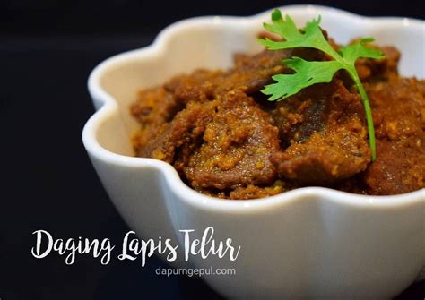 Lapis Daging Sapi Pakai Telur Resep Resep, Resep daging sapi