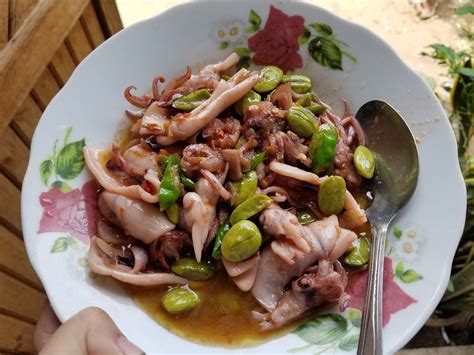 Resep Oseng cumi cabe ijo oleh Mamah kaka Cookpad