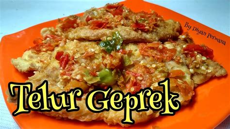 Cara bikin telur geprek YouTube