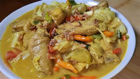 Resep Tongseng Ayam Santan Pedas Bumbu Spesial & Cara Membuat