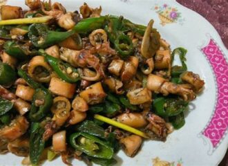 Resep Tumis Cumi Cabe Hijau Ekstra Pedas oleh Riska Putri (riska