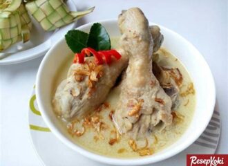 Opor Ayam Putih Gurih dan Istimewa Resep ResepKoki