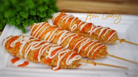 Resep Corndog Mozarella Sosis ala korea oleh Nila Cookpad