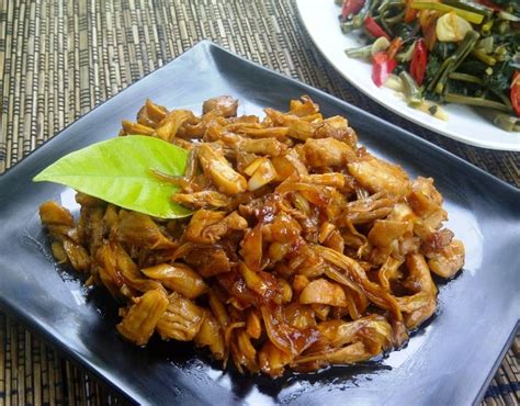 Resep Ayam Suwir Bumbu Kecap Thegorbalsla