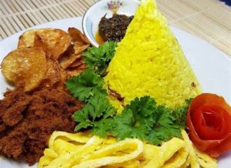101 resep cara menghias nasi kuning ulang tahun enak dan sederhana ala