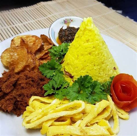 101 resep cara menghias nasi kuning ulang tahun enak dan sederhana ala