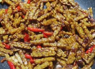tempe kecap pedas (tempe spicy soy souce) YouTube