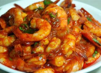 Resep Udang Saus Asam Manis dan Sejarah Saus Asam Manis.