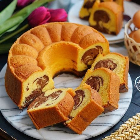 Resep Marmer Cake