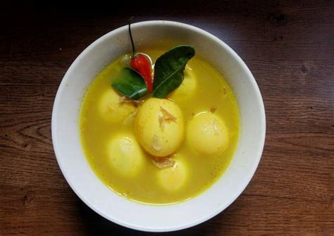 Resep Opor Telur Kuning MAHI