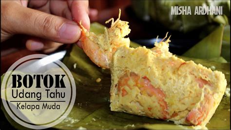 Cara membuat Pepes Udang Kelapa Muda (Botok Udang) Resep MasakanPedia