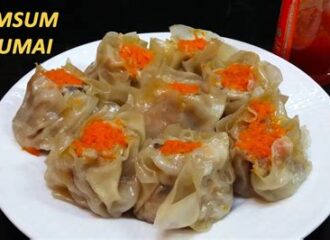 Cara membuat Siomay Dim Sum isi Jamur Shiitake, Ayam dan Udang YouTube