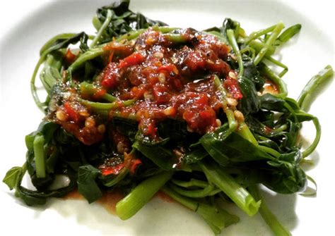 Resep Rujak Kangkung Khas Kuningan oleh Elyska_Kitchen Cookpad