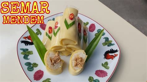 RESEP DAN CARA MEMBUAT SEMAR MENDEM Kue Tradisional Indonesia YouTube