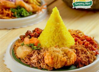 My Food Journey Tumpeng Mini Nasi Kuning