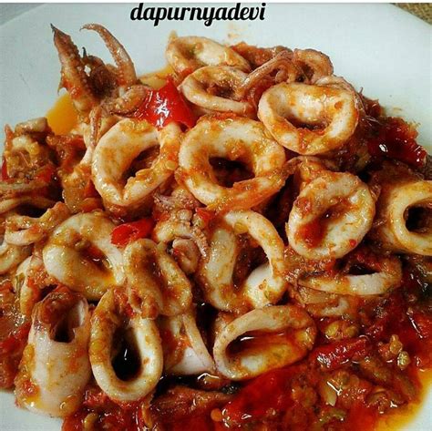 Resep Sambal Cumi Pedas Favorit Keluarga