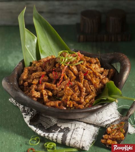 Kering Tempe Pedas (Orek Tempe) Resep ResepKoki