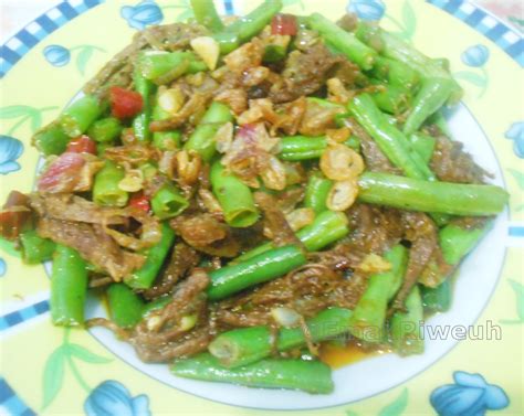Oseng Buncis Bumbu Rendang Dapur Ngebut