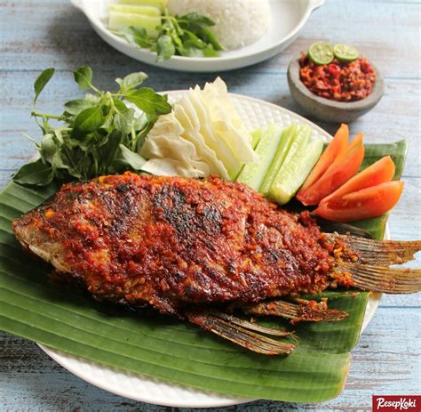 Bumbu Ikan Gurame Bakar resep makanan