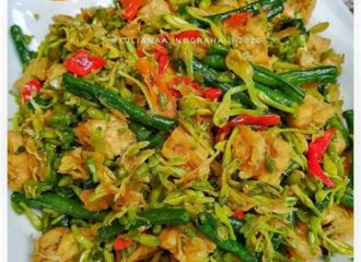 9 Resep tumis bunga pepaya, enak, sederhana, dan anti pahit
