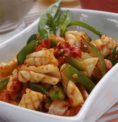 Resep Cumi Masak Pedas gurih pas bumbunya pas pedasnya Resep Kuliner