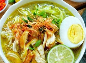 Resep Soto ayam Lamongan (kuah bening) oleh Evin Epiana☺ Cookpad