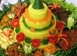 Resep Membuat Nasi Kuning Tumpeng