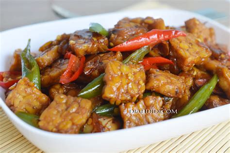 Diah Didi's Kitchen Tumis Tempe Bumbu Kecap