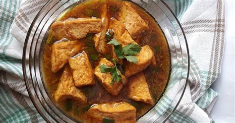 Semur Tahu Kecap Resep Resep, Resep masakan asia, Resep tahu