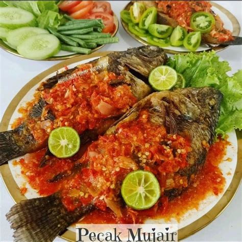 Menu Sehat Resep Ikan Mujair Goreng Saus Siram Asam Manis Pedas