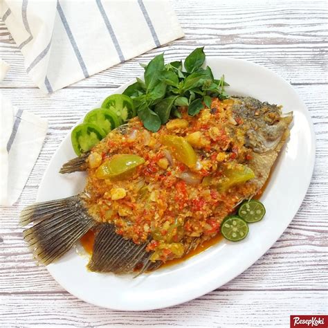 Pecak Gurame Pedas Sedap Khas Betawi Asli Resep ResepKoki