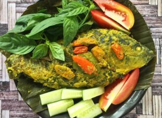 Begini Loh Cara Mudah Membuat Menu Pepes Ikan Mas Bumbu Kuning