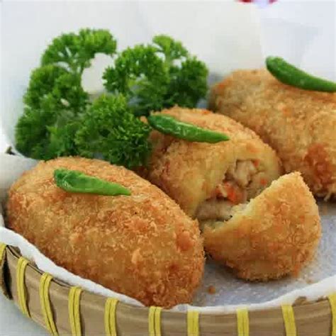 Resep Kroket Kentang Isi Ayam Spesial