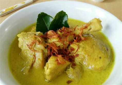 Cara Membuat Opor Ayam Tahu Kuning Special Kuah Gurih Resep masakan