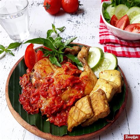 Resep Ayam Penyet Istimewa Sambal Pedas Mantap Layaknya di Restauran