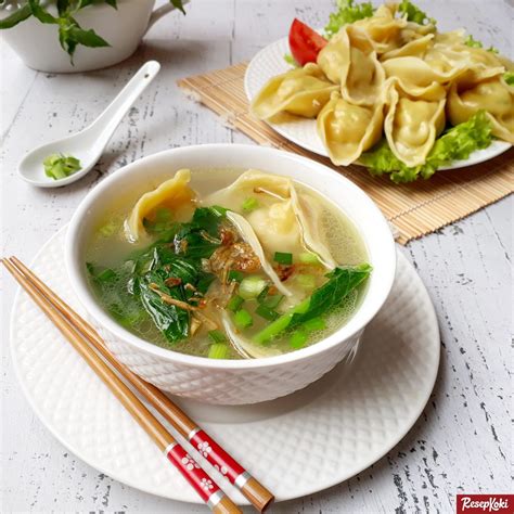 Pangsit Rebus Kuah Sedap Simpel Istimewa Resep ResepKoki