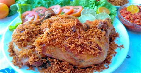 Cara Membuat Ayam Serundeng Kelapa yang Gurih Nikmat!