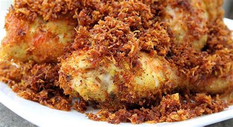 CARA MEMBUAT AYAM SERUNDENG GORENG GURIH DAN SEDAP